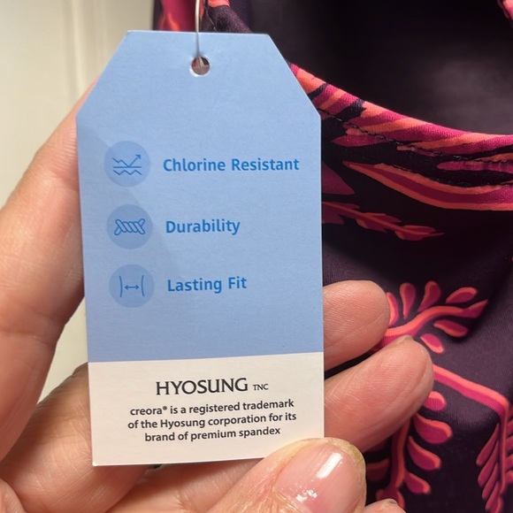 Reduced!! NWT Lands End plus sized one piece skirted swimsuit - Picture 10 of 13